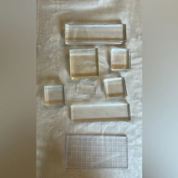 Large Acrylic Stamp Set (Stampin Up, Close to my Heart & others) - Picture 7 of 9